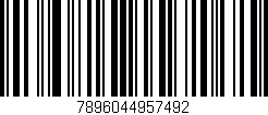 Código de barras (EAN, GTIN, SKU, ISBN): '7896044957492'