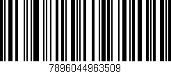 Código de barras (EAN, GTIN, SKU, ISBN): '7896044963509'