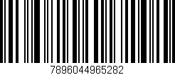 Código de barras (EAN, GTIN, SKU, ISBN): '7896044965282'