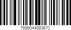 Código de barras (EAN, GTIN, SKU, ISBN): '7896044993872'