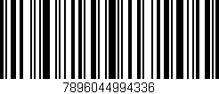 Código de barras (EAN, GTIN, SKU, ISBN): '7896044994336'