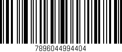 Código de barras (EAN, GTIN, SKU, ISBN): '7896044994404'