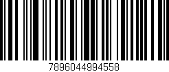 Código de barras (EAN, GTIN, SKU, ISBN): '7896044994558'