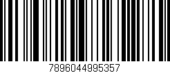 Código de barras (EAN, GTIN, SKU, ISBN): '7896044995357'