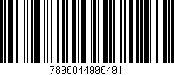 Código de barras (EAN, GTIN, SKU, ISBN): '7896044996491'
