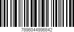 Código de barras (EAN, GTIN, SKU, ISBN): '7896044996842'