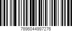 Código de barras (EAN, GTIN, SKU, ISBN): '7896044997276'