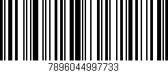 Código de barras (EAN, GTIN, SKU, ISBN): '7896044997733'