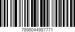 Código de barras (EAN, GTIN, SKU, ISBN): '7896044997771'