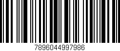 Código de barras (EAN, GTIN, SKU, ISBN): '7896044997986'