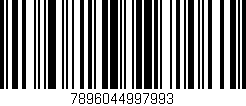 Código de barras (EAN, GTIN, SKU, ISBN): '7896044997993'