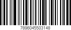 Código de barras (EAN, GTIN, SKU, ISBN): '7896045503148'
