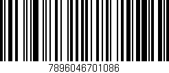 Código de barras (EAN, GTIN, SKU, ISBN): '7896046701086'