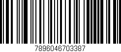 Código de barras (EAN, GTIN, SKU, ISBN): '7896046703387'