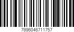 Código de barras (EAN, GTIN, SKU, ISBN): '7896046711757'