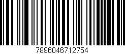 Código de barras (EAN, GTIN, SKU, ISBN): '7896046712754'
