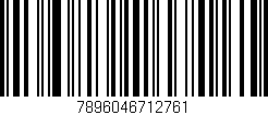 Código de barras (EAN, GTIN, SKU, ISBN): '7896046712761'