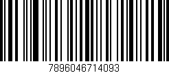 Código de barras (EAN, GTIN, SKU, ISBN): '7896046714093'