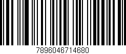 Código de barras (EAN, GTIN, SKU, ISBN): '7896046714680'