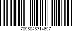 Código de barras (EAN, GTIN, SKU, ISBN): '7896046714697'