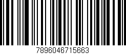Código de barras (EAN, GTIN, SKU, ISBN): '7896046715663'