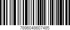 Código de barras (EAN, GTIN, SKU, ISBN): '7896048607485'