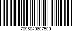 Código de barras (EAN, GTIN, SKU, ISBN): '7896048607508'