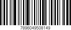 Código de barras (EAN, GTIN, SKU, ISBN): '7896049508149'