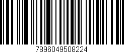 Código de barras (EAN, GTIN, SKU, ISBN): '7896049508224'