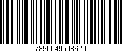 Código de barras (EAN, GTIN, SKU, ISBN): '7896049508620'
