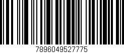Código de barras (EAN, GTIN, SKU, ISBN): '7896049527775'