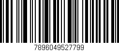 Código de barras (EAN, GTIN, SKU, ISBN): '7896049527799'