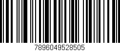 Código de barras (EAN, GTIN, SKU, ISBN): '7896049528505'