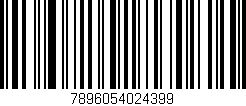 Código de barras (EAN, GTIN, SKU, ISBN): '7896054024399'