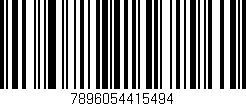 Código de barras (EAN, GTIN, SKU, ISBN): '7896054415494'