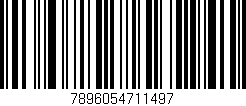 Código de barras (EAN, GTIN, SKU, ISBN): '7896054711497'