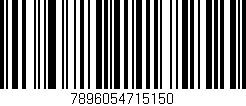 Código de barras (EAN, GTIN, SKU, ISBN): '7896054715150'