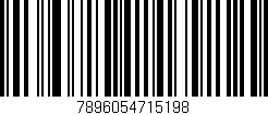 Código de barras (EAN, GTIN, SKU, ISBN): '7896054715198'