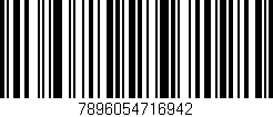 Código de barras (EAN, GTIN, SKU, ISBN): '7896054716942'