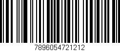 Código de barras (EAN, GTIN, SKU, ISBN): '7896054721212'