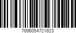 Código de barras (EAN, GTIN, SKU, ISBN): '7896054721823'