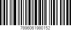 Código de barras (EAN, GTIN, SKU, ISBN): '7896061980152'