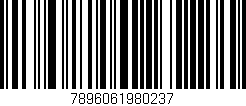Código de barras (EAN, GTIN, SKU, ISBN): '7896061980237'