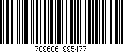 Código de barras (EAN, GTIN, SKU, ISBN): '7896061995477'