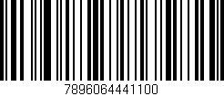 Código de barras (EAN, GTIN, SKU, ISBN): '7896064441100'