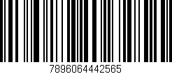 Código de barras (EAN, GTIN, SKU, ISBN): '7896064442565'
