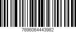 Código de barras (EAN, GTIN, SKU, ISBN): '7896064443982'