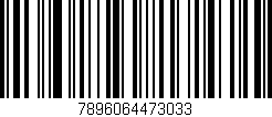 Código de barras (EAN, GTIN, SKU, ISBN): '7896064473033'