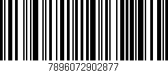 Código de barras (EAN, GTIN, SKU, ISBN): '7896072902877'