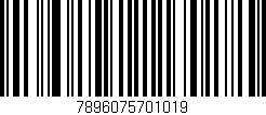 Código de barras (EAN, GTIN, SKU, ISBN): '7896075701019'